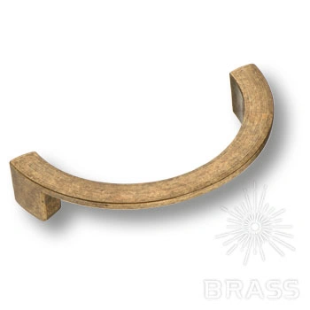 Brass Ручка скоба 6250.096 Antique Bronze античная бронза 96 мм фото 1
