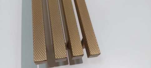 Brass Ручка скоба 8767 0416 GB-GB матовая латунь 416 мм фото 3