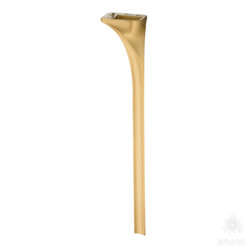 Brass Опора мебельная 2399 0400 Gold Varak матовое золото 400 мм фото 1