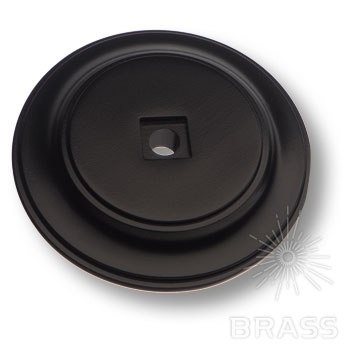Brass Подложка для мебельных ручек 3043 0050 AL6 чёрный фото 1