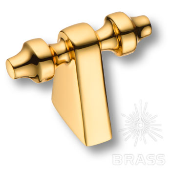 Brass Ручка кнопка 4121 016MP11 глянцевое золото фото 1