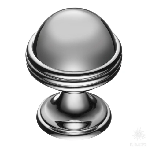 alt="Купить Ручка кнопка 29-Chrome глянцевый хром Brass мебельная фурнитура оптом и в розницу"