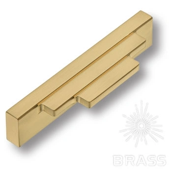 Brass Ручка накладная 9429 0096 GB матовая латунь 96 мм фото 1