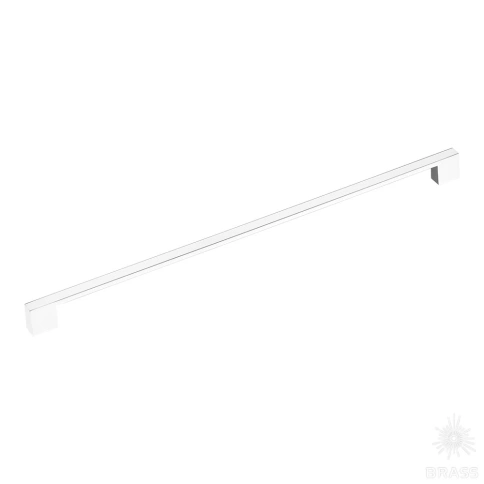 alt="Купить Ручка скоба 1040-416-Chrome глянцевый хром 416 мм Brass. Мебельная фурнитура оптом и в розницу."