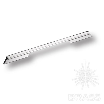 Brass Ручка скоба 8630 0416 CR глянцевый хром 416 мм фото 1