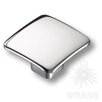 Brass Ручка кнопка 436025MP02 глянцевый хром фото 1