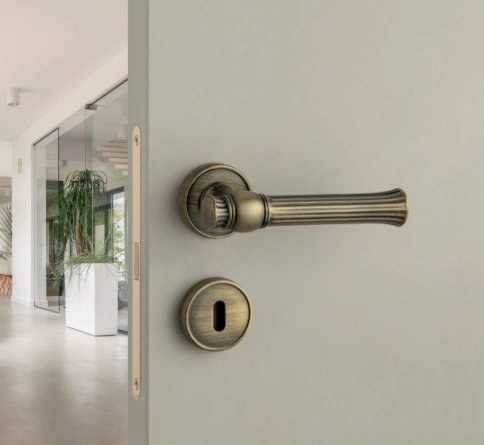 Brass Ручка дверная HA223RO14 ABM JULIET состаренная латунь фото 1