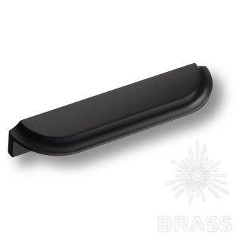 Brass Ручка скоба 9156 0128 AL6 чёрный 128 мм фото 1