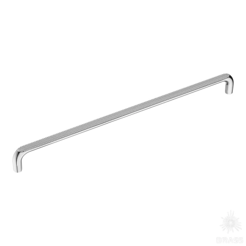 alt="Купить Ручка скоба 396-320-Chrome глянцевый хром 320 мм Brass. Мебельная фурнитура оптом и в розницу."