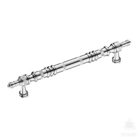 Brass Ручка скоба 25149-005-13-160 латунь глянцевый хром 160 мм фото 1