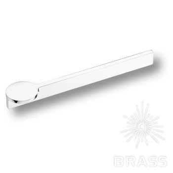 Brass Ручка скоба 8301 0192 CR глянцевый хром 192 мм фото 1