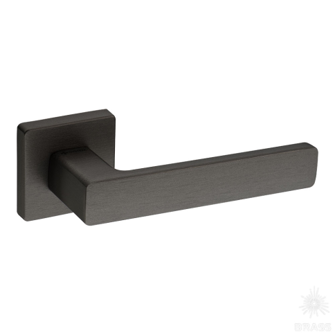 Brass Ручка дверная HA124RO11 ELX1 FOSIL брашированный графит фото 1