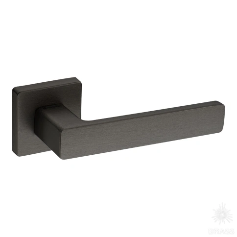 Brass Ручка дверная HA124RO11 ELX1 FOSIL брашированный графит фото 1