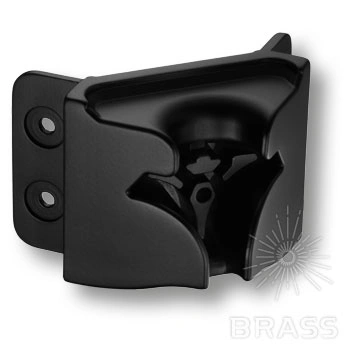 Brass 2394 Baza Matt Black Коннектор для мебельной опоры CRUZ чёрный фото 1