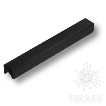 Brass Ручка профиль 1700 0160 AL6 чёрный 160 мм фото 1