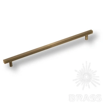 Brass Ручка скоба 8767 0320 ABM-ABM состаренная латунь 320 мм фото 1