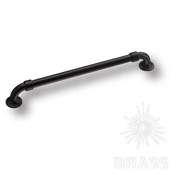 Brass Ручка скоба BU 010.224.09 черный 224 мм фото 1