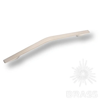 Brass Ручка скоба 6811-038 сатиновый никель 224 мм фото 1