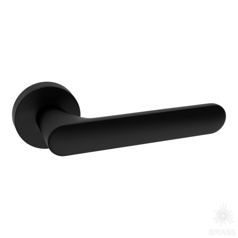 Brass Ручка дверная HA193RO12 AL6 ELLIPSE черный фото 1