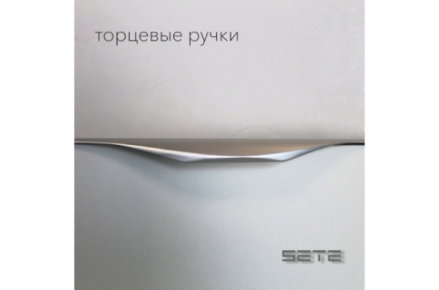 Ручка торцевая RM-04128/148-05 алюминий 128/148 мм фото 2