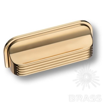 Brass Ручка раковина 1169 064MP11 глянцевое золото 64 мм фото 1
