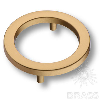 Brass Ручка кольцо 6220 Gold Varak матовое золото 64 мм фото 1
