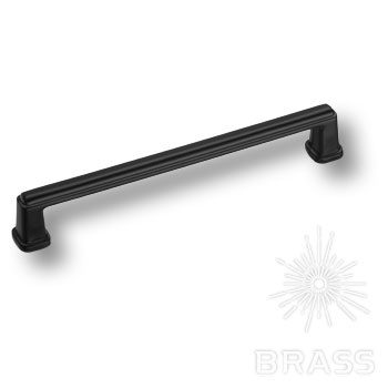 Brass Ручка скоба 544-160-Matt Black черный 160 мм фото 1