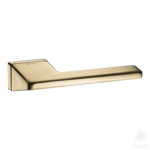 Brass Ручка дверная HA199RO15 GL LINEA D глянцевое золото фото 1
