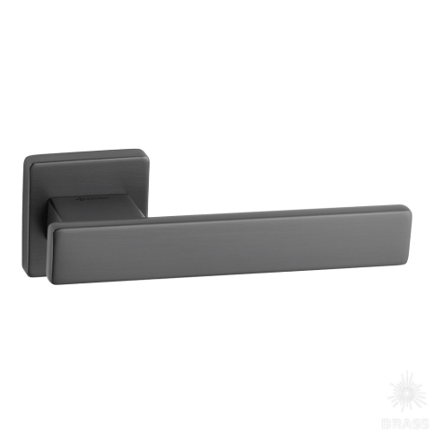 Brass Ручка дверная HA222RO11 BBN NORMA черный матовый никель фото 1