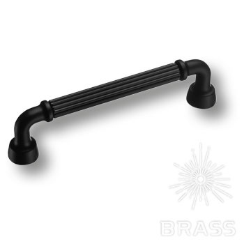 Brass Ручка скоба 1116 128MP24 черный 128 мм фото 1
