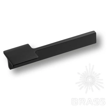 Brass Ручка скоба 8303 0128 AL6 чёрный 128 мм фото 1