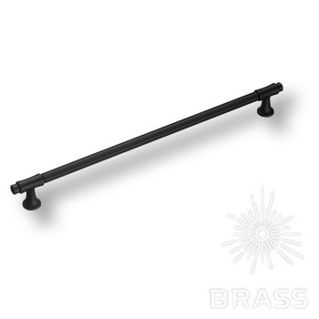 Brass Ручка скоба 1117 320MP24 черный 320 мм фото 1