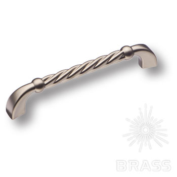 Brass Ручка скоба 7581-500 матовый никель 128 мм фото 1