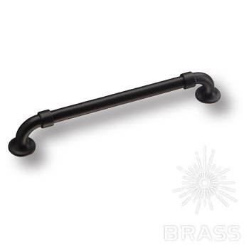 Brass Ручка скоба BU 010.192.09 черный 192 мм фото 1