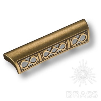 Brass Ручка скоба 15.176.96.12 античная бронза 96 мм фото 1