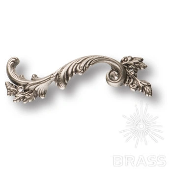 Brass Ручка скоба 15.216.64 SWA 16 left старое серебро 64 мм  фото 1