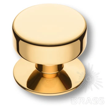 Brass Ручка кнопка 4238 002MP11 глянцевое золото фото 1