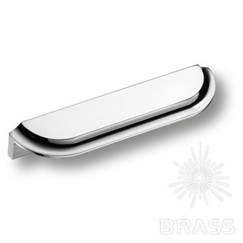 Brass Ручка скоба 9156 0128 CR глянцевый хром 128 мм фото 1