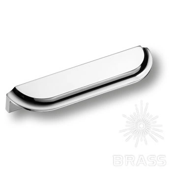Brass Ручка скоба 9156 0128 CR глянцевый хром 128 мм фото 1