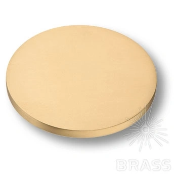 Brass Ручка кнопка 7207 0090 GB-GB матовая латунь 32 мм фото 1