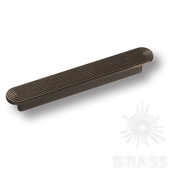 Brass Ручка скоба 6131-836 старое серебро 160-192 мм фото 1