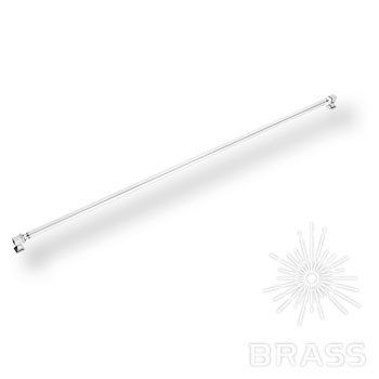 Brass Ручка скоба BU 015.960.07SQ глянцевый хром 960 мм фото 1