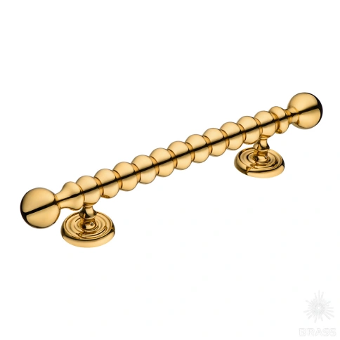 Brass Ручка дверная 10109-003-50 латунь, глянцевое золото фото 1