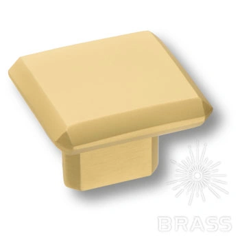 Brass Ручка кнопка 4106 016MP35 матовое золото 16 мм фото 1