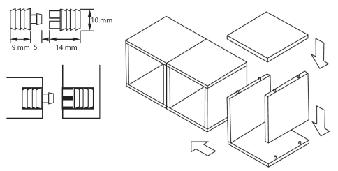 Brass 11.06.011-0 Защёлкивающиеся фитинги 214, комплект, пластик, цвет белый фото 2