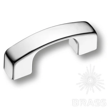 Brass Ручка скоба 7001.0032.026 глянцевый хром 32 мм фото 1