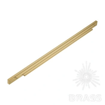 Brass Ручка накладная 9429 0512 GB матовая латунь 512 мм фото 1