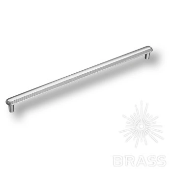 Brass Ручка скоба 1102 320MP02 глянцевый хром 320 мм фото 1