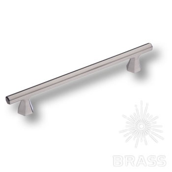 Brass Ручка скоба 1108 160MP08 сатинированный никель 160 мм фото 1
