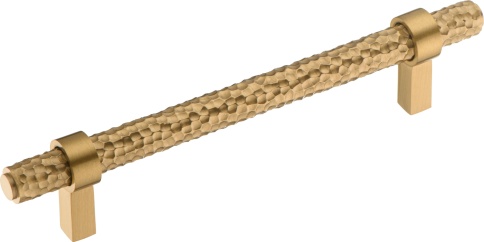 Brass Ручка рейлинг 25235-011-T13-128 сатинированная латунь 128 мм фото 1